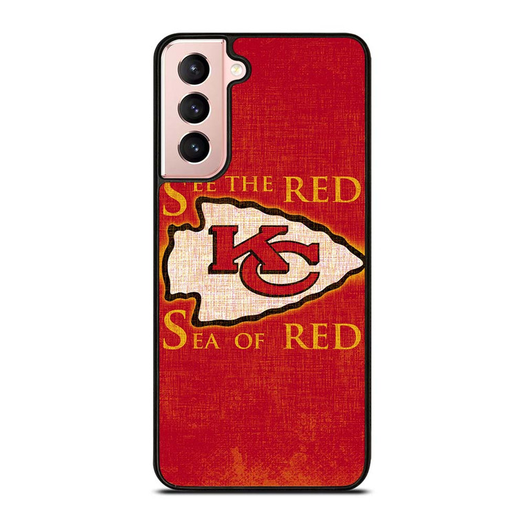 KANSAS CITY CHIEFS NFL Samsung Galaxy S21 Case Cover