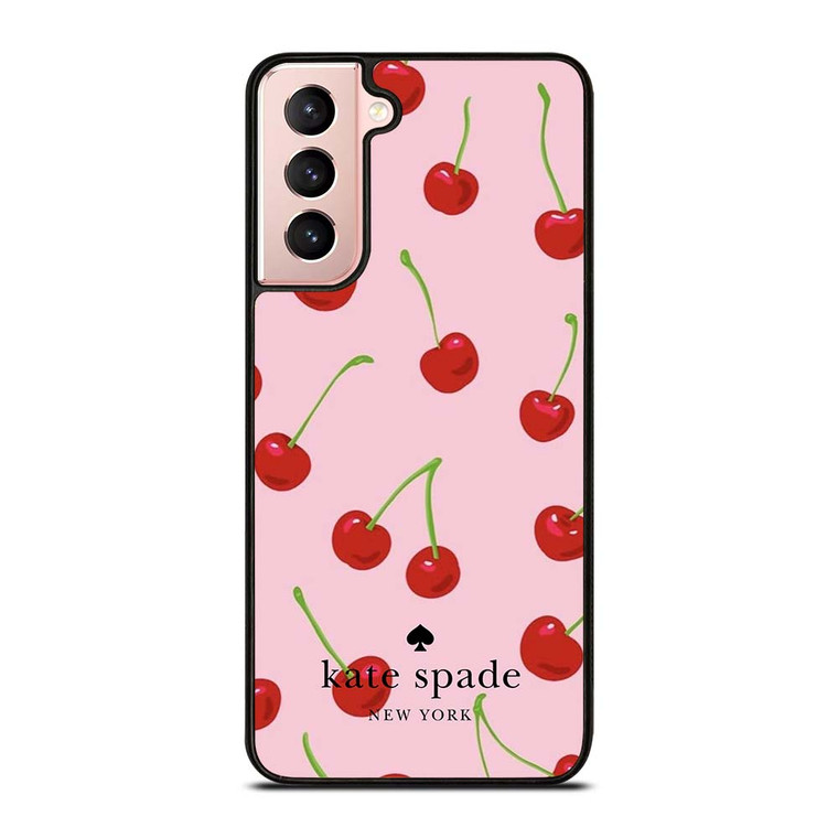 KATE SPADE NEW YORK LOGO CHERRY ICON Samsung Galaxy S21 Case Cover
