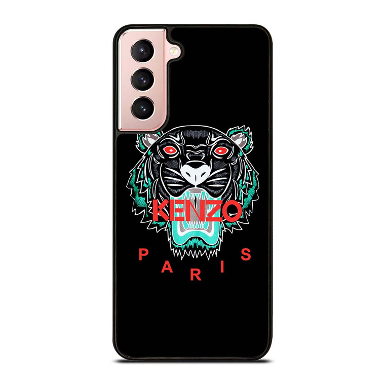 KENZO PARIS BLACK Samsung Galaxy S21 Case Cover