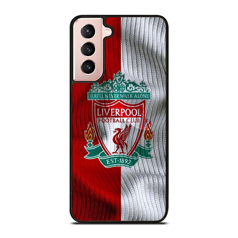 LIVERPOOL FC ENGLAND FOOTBALL CLUB Samsung Galaxy S21 Case Cover
