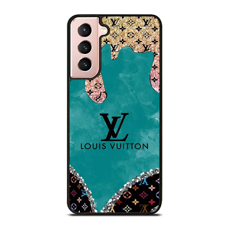 LOUIS VUITTON LV LOGO UNIQUE PATTERN Samsung Galaxy S21 Case Cover