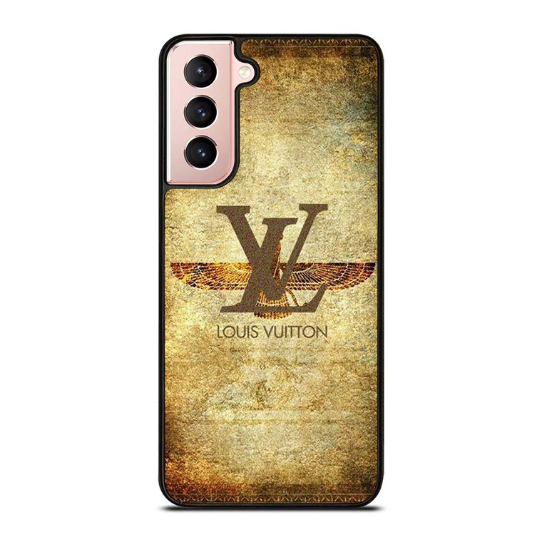LV LOUIS VUITTON LOGO ICON GOLDEN EAGLE Samsung Galaxy S21 Case Cover