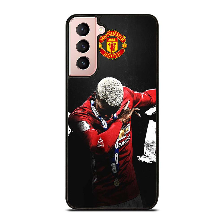 MANCHESTER UNITED PAUL POGBA DAB Samsung Galaxy S21 Case Cover