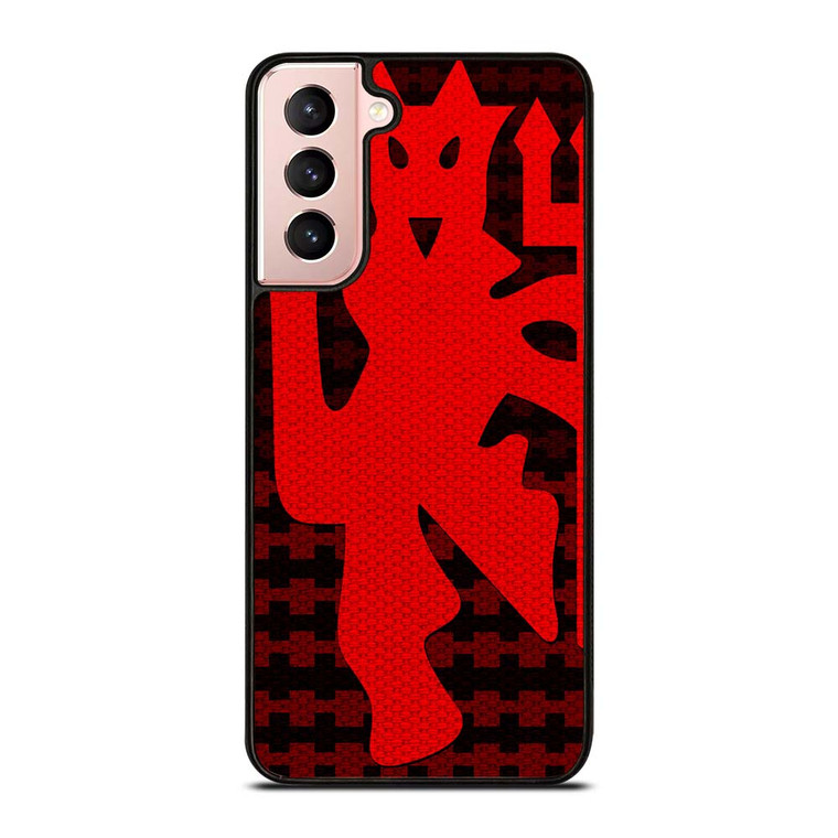 MANCHESTER UNITED RED DEVIL LOGO Samsung Galaxy S21 Case Cover