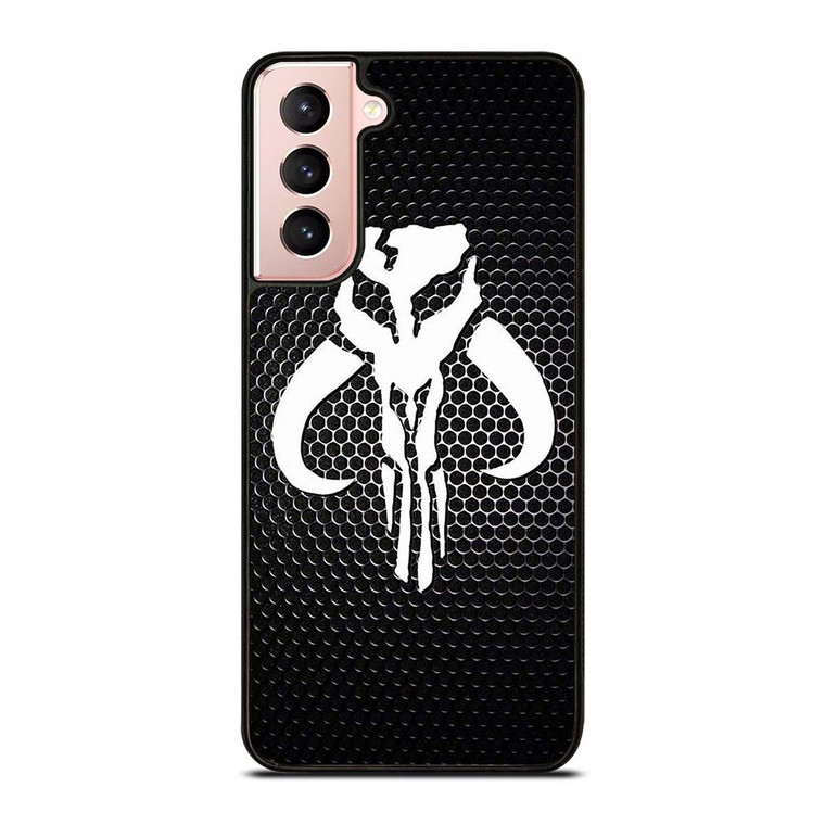 MANDALORIAN METAL CARBON LOGO Samsung Galaxy S21 Case Cover