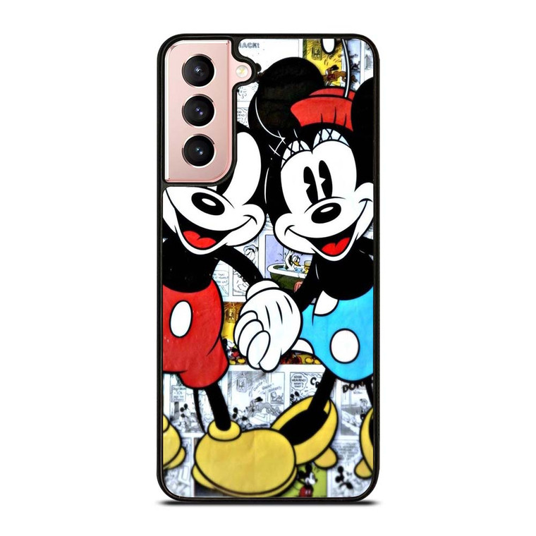MICKEY AND MINNIE MOUSE DISNEY COMIC Samsung Galaxy S21 Case Cover
