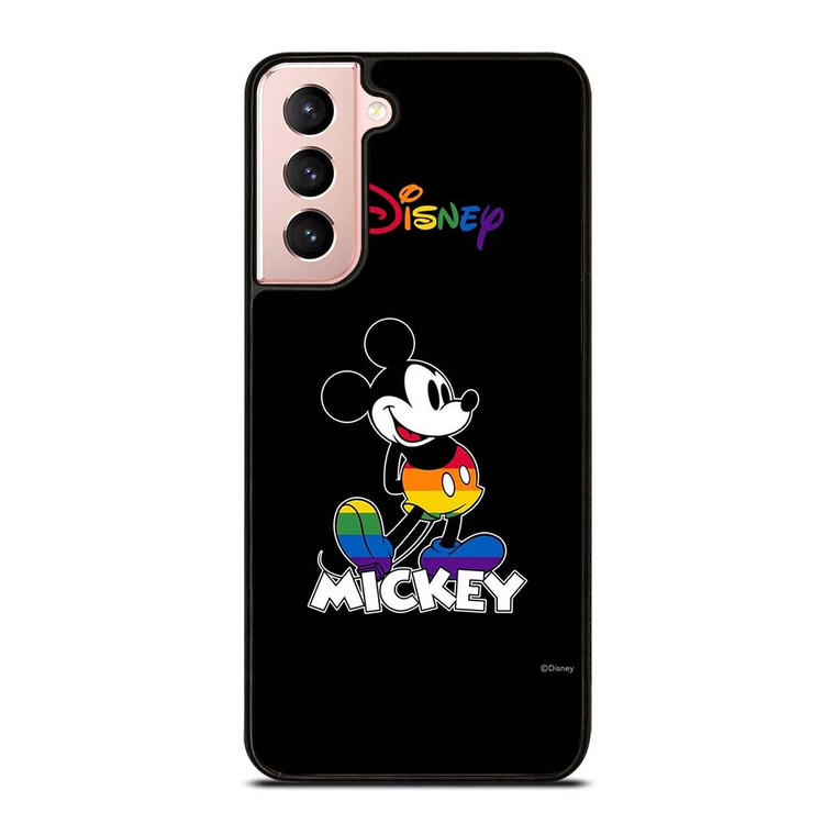 MICKEY MOUSE CARTOON BLACK DISNEY Samsung Galaxy S21 Case Cover