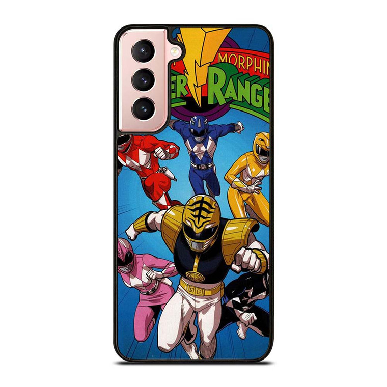 MIGHTY MORPHIN POWER RANGERS CARTOON Samsung Galaxy S21 Case Cover