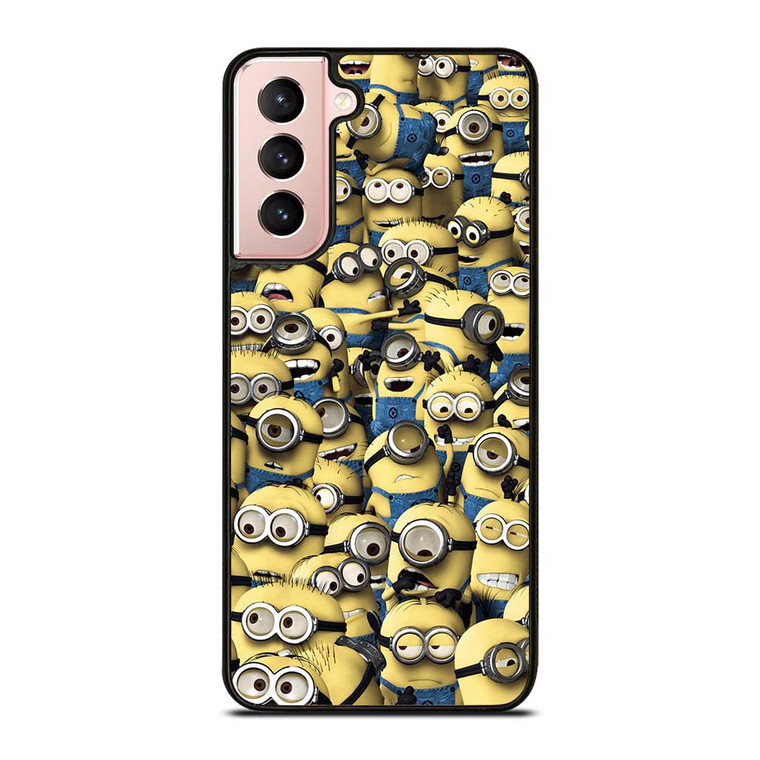 MINION STICKER BOMB Samsung Galaxy S21 Case Cover