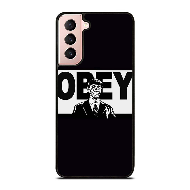 OBEY CLOTHING LOGO SKULL Samsung Galaxy S21 Case Cover