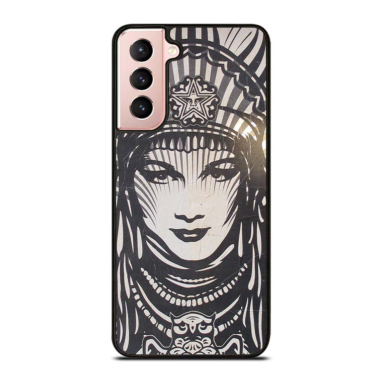 OBEY CLOTHING LOGO WOMAN Samsung Galaxy S21 Case Cover