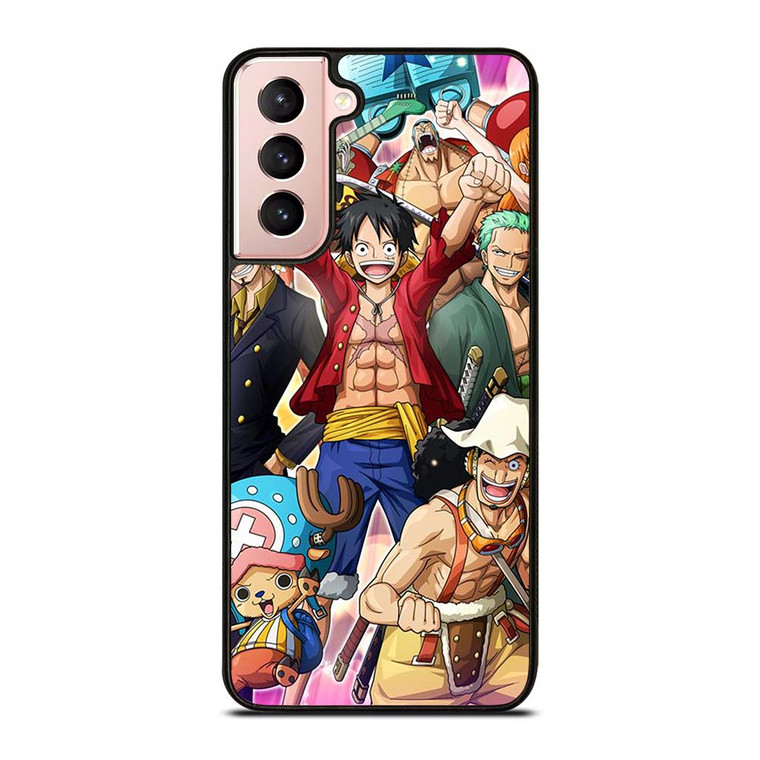 ONE PIECE CHARACTER STRAW HATS Samsung Galaxy S21 Case Cover