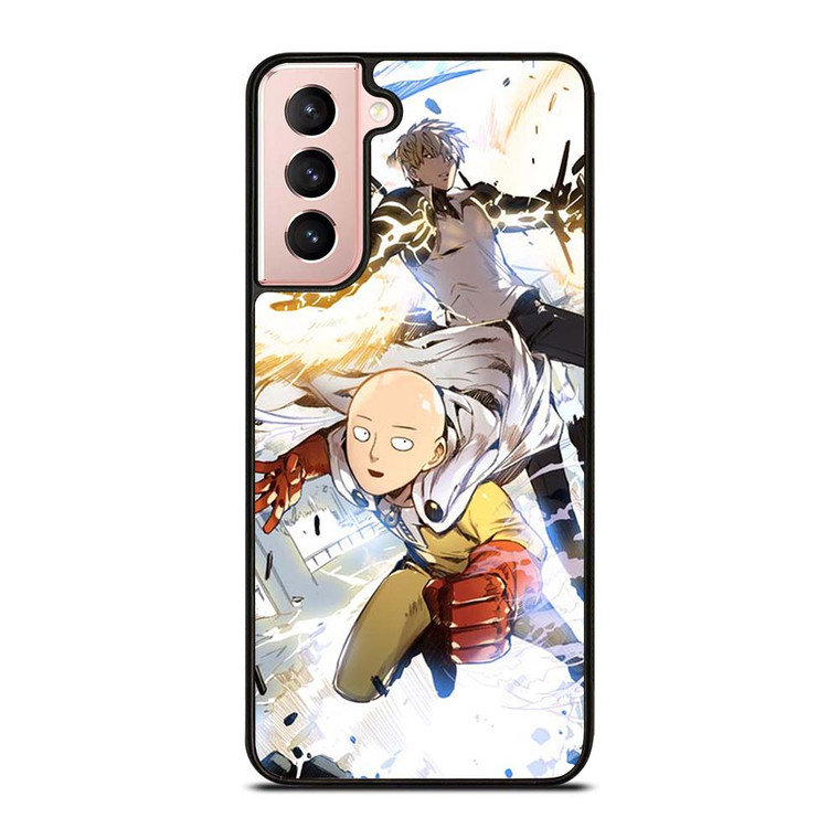ONE PUNCH MAN SAITAMA AND GENOS Samsung Galaxy S21 Case Cover
