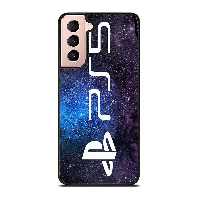PS5 PLAYSTATION 5 NEBULA LOGO Samsung Galaxy S21 Case Cover
