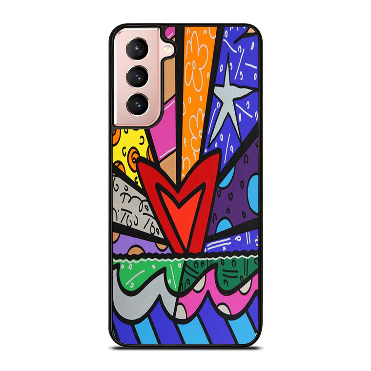 ROMERO BRITTO LOVE NEW Samsung Galaxy S21 Case Cover