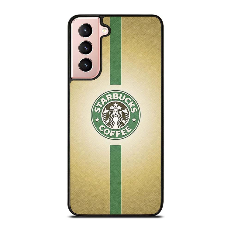 STARBUCKS COFFEE GREEN STRIPE Samsung Galaxy S21 Case Cover