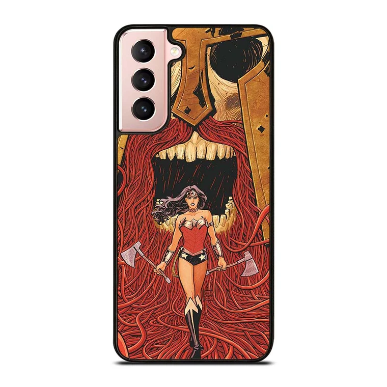 WONDER WOMAN CARTOON Samsung Galaxy S21 Case Cover