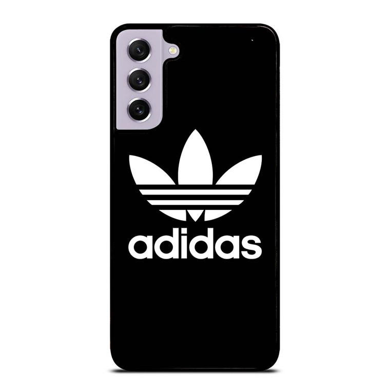ADIDAS LOGO BLACK WHITE Samsung Galaxy S21 FE Case Cover