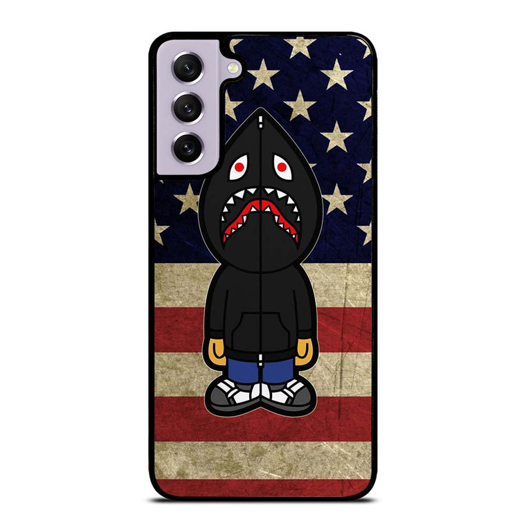 BAPE CAMO SHARK AMERICA Samsung Galaxy S21 FE Case Cover