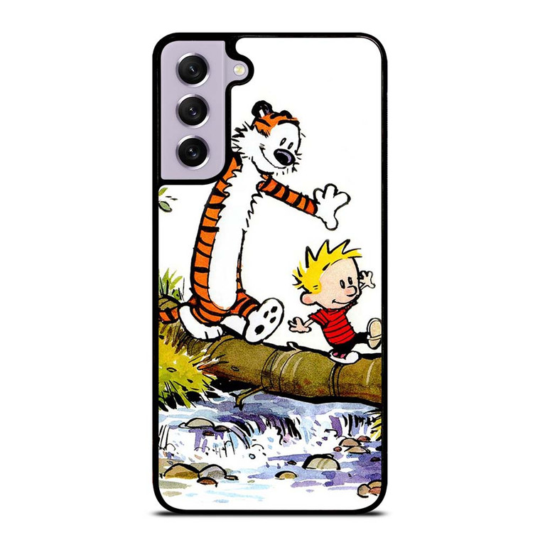 CALVIN AND HOBBES CARTOON Samsung Galaxy S21 FE Case Cover