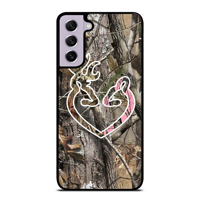 CAMO BROWNING LOVE Samsung Galaxy S21 FE Case Cover