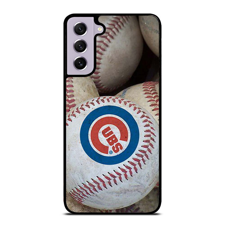CHICAGO CUBS BALL LOGO Samsung Galaxy S21 FE Case Cover