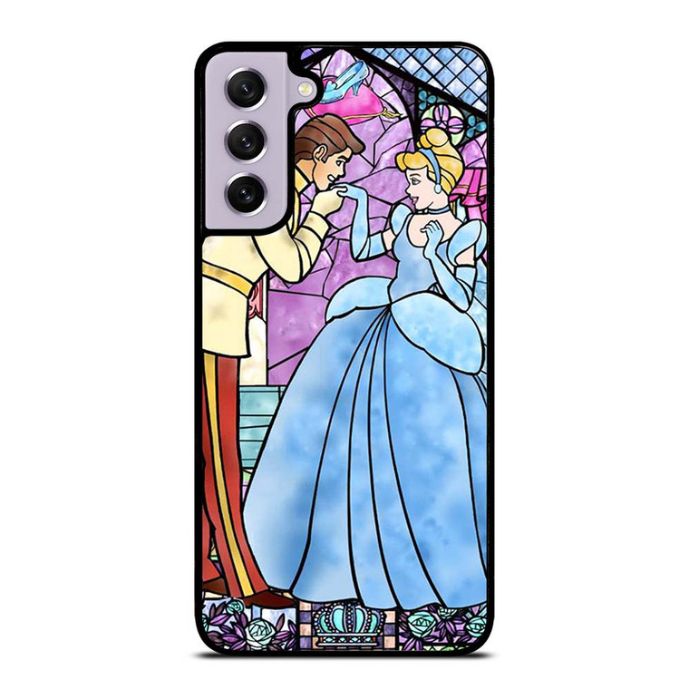 CINDERELLA ART GLASSES Disney Samsung Galaxy S21 FE Case Cover
