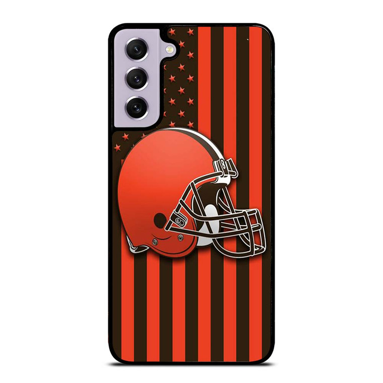 CLEVELAND BROWNS FLAG Samsung Galaxy S21 FE Case Cover