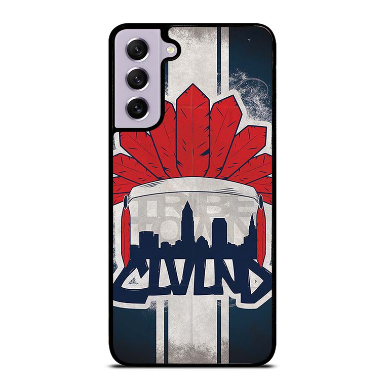 CLEVELAND INDIANS LOGO BASEBALL TEAM TRIBE TOWN Samsung Galaxy S21 FE Case Cover