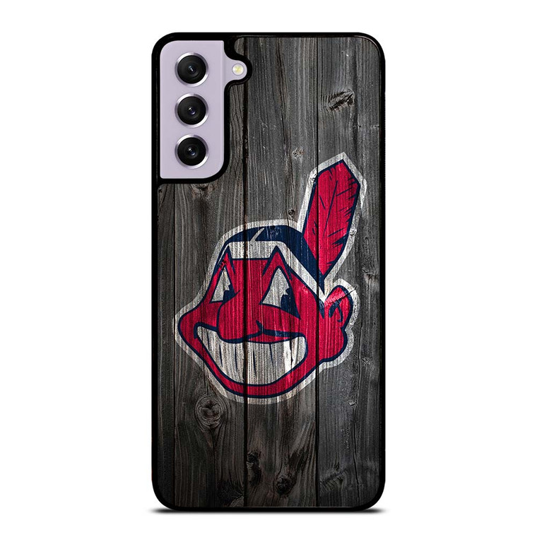 CLEVELAND INDIANS WOODEN LOGO Samsung Galaxy S21 FE Case Cover