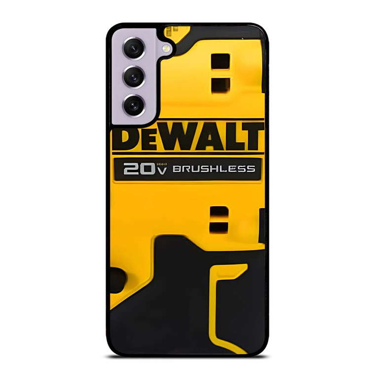 DEWALT TOOL LOGO BRUSHLESS 2 Samsung Galaxy S21 FE Case Cover