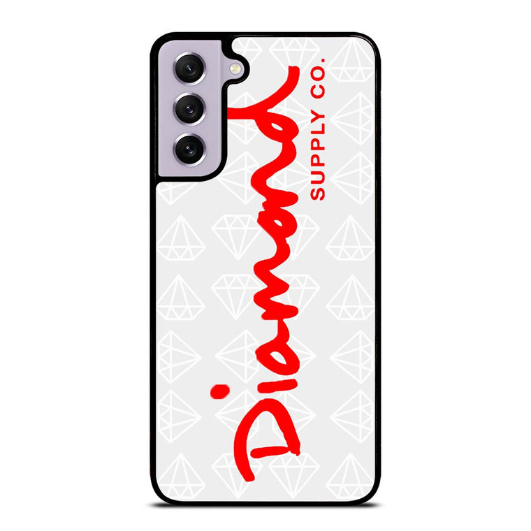 DIAMOND SUPPLY CO LOGO RED Samsung Galaxy S21 FE Case Cover