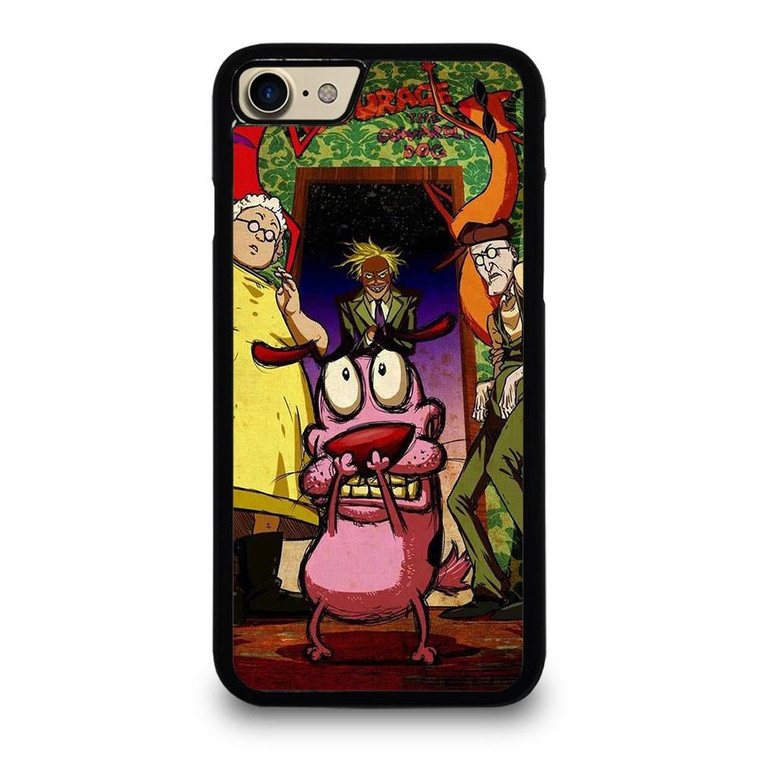 COURAGE THE COWARDLY DOG ART iPhone 7 / 8 Case Cover