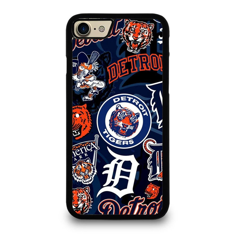DETROIT TIGERS BASEBALL COLLAGE iPhone 7 / 8 Case Cover