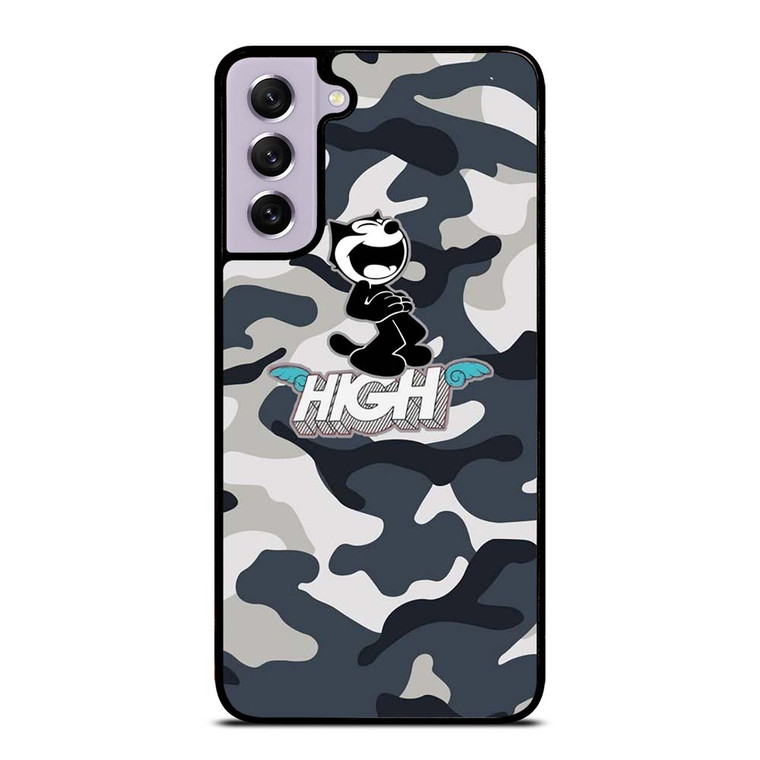 FELIX THE CAT HIGH CAMO Samsung Galaxy S21 FE Case Cover
