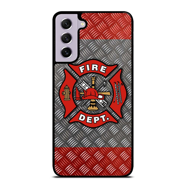 FIREFIGHTER FIREMAN PLATE Samsung Galaxy S21 FE Case Cover
