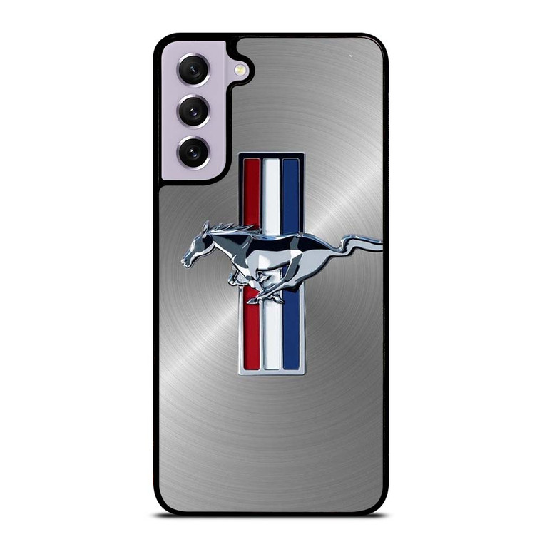 FORD MUSTANG METAL EMBLEM LOGO Samsung Galaxy S21 FE Case Cover