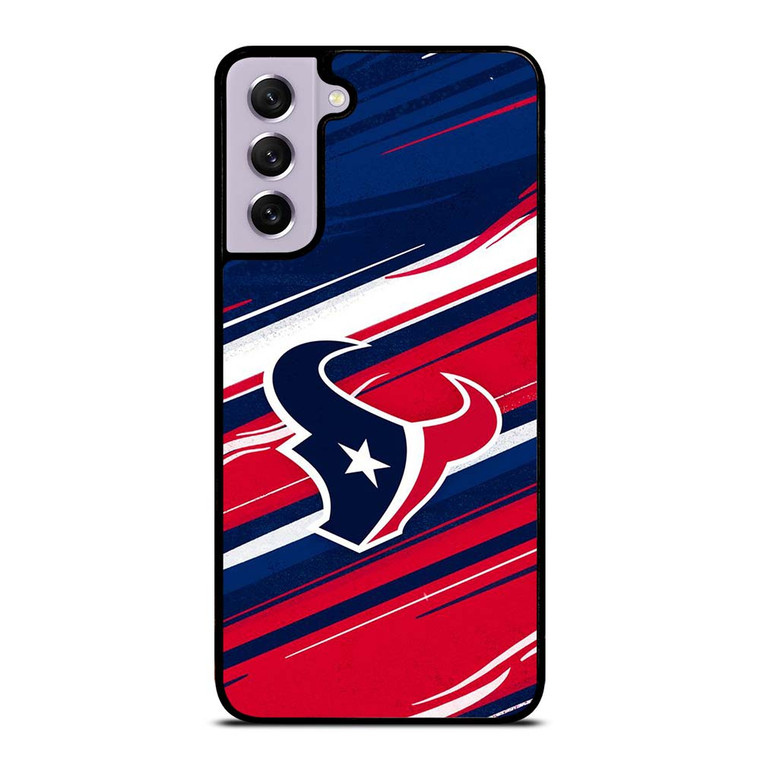 HOUSTON TEXANS LOGO ART Samsung Galaxy S21 FE Case Cover