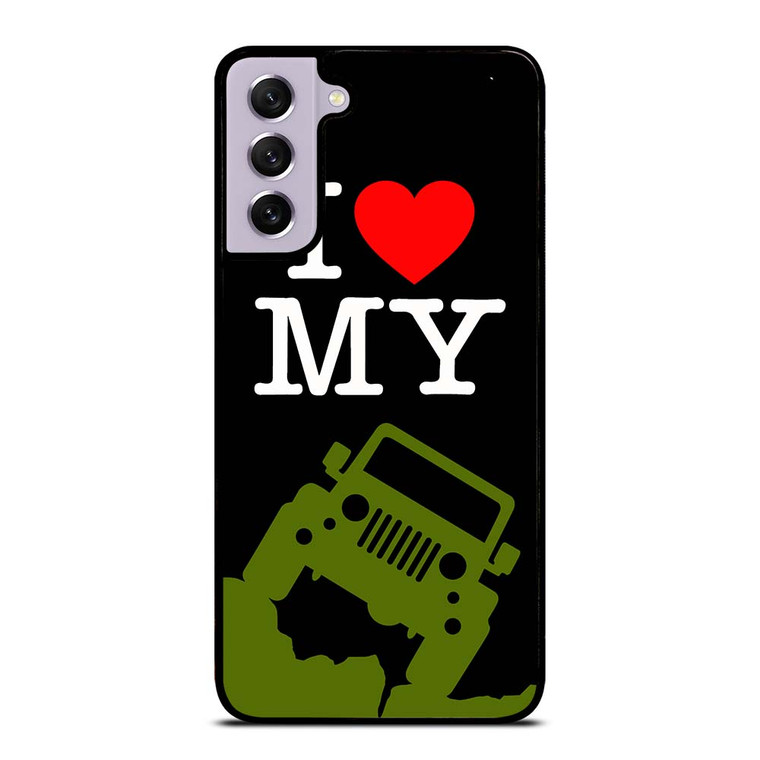I LOVE MY JEEP Samsung Galaxy S21 FE Case Cover