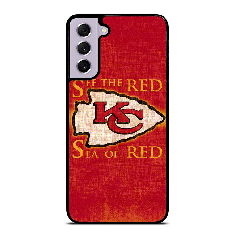 KANSAS CITY CHIEFS NFL Samsung Galaxy S21 FE Case Cover