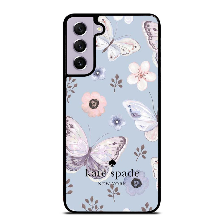 KATE SPADE NEW YORK LOGO BUTTERFLY PATTERN Samsung Galaxy S21 FE Case Cover