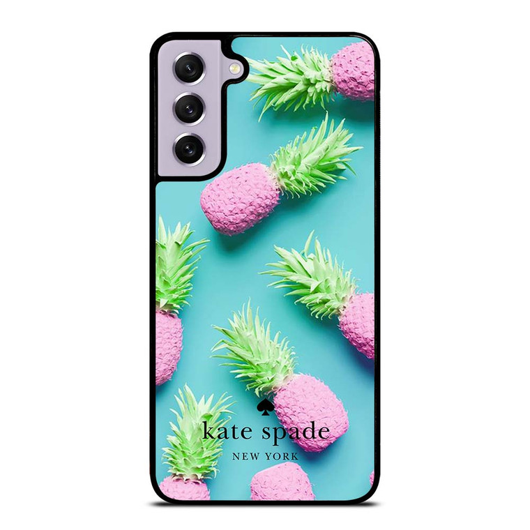 KATE SPADE NEW YORK LOGO SUMMER PINEAPPLE ICON Samsung Galaxy S21 FE Case Cover