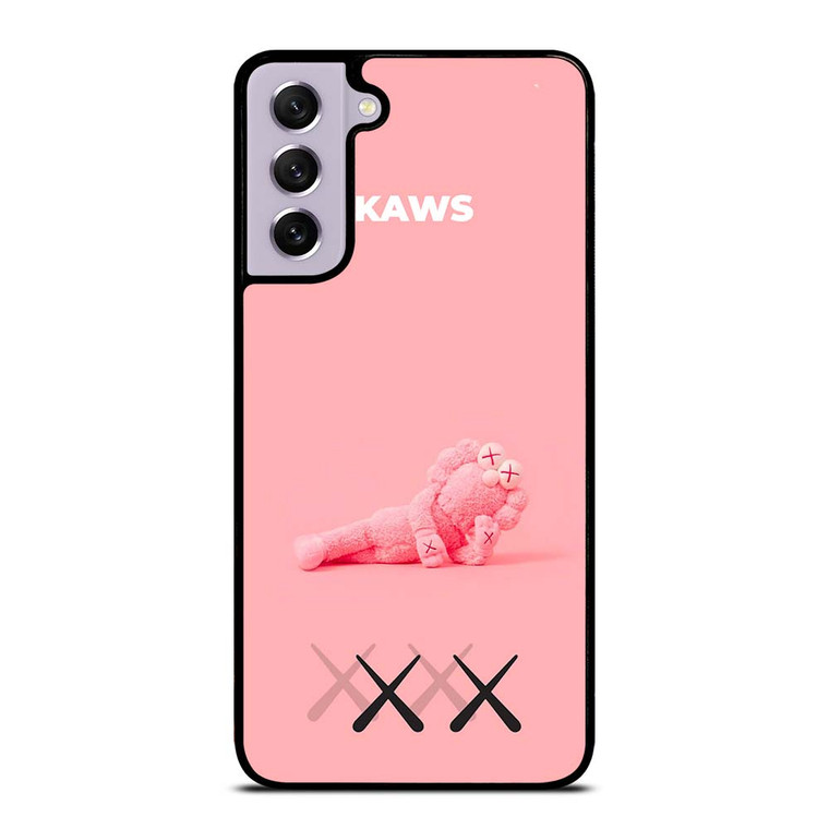 KAWS PINK LOGO MASCOT Samsung Galaxy S21 FE Case Cover