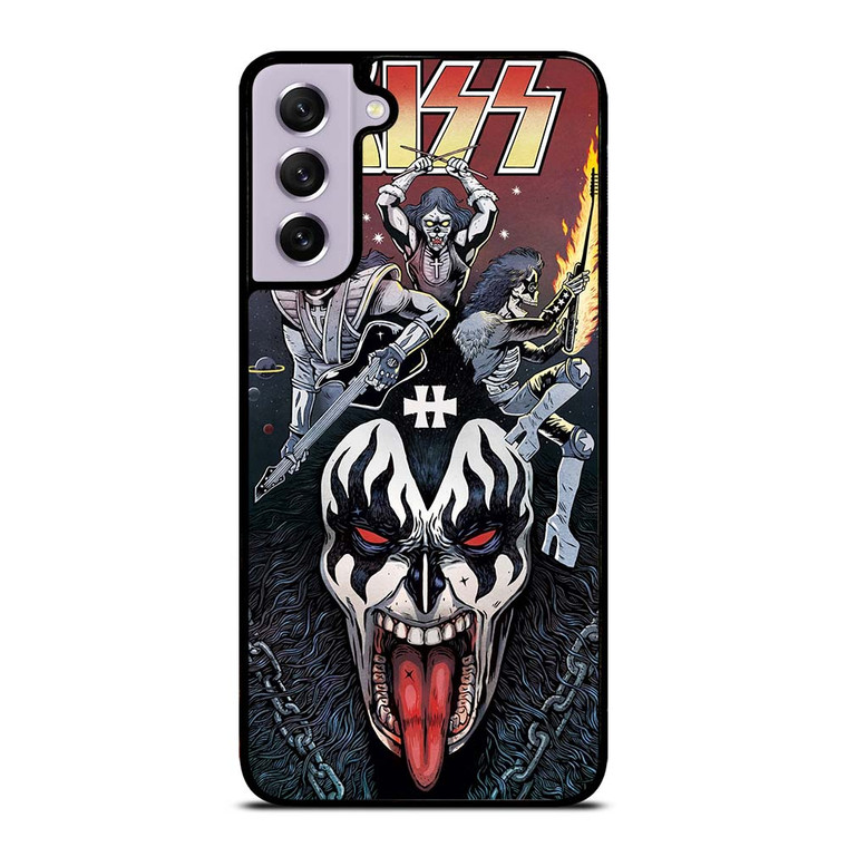 KISS BAND SKULL Samsung Galaxy S21 FE Case Cover