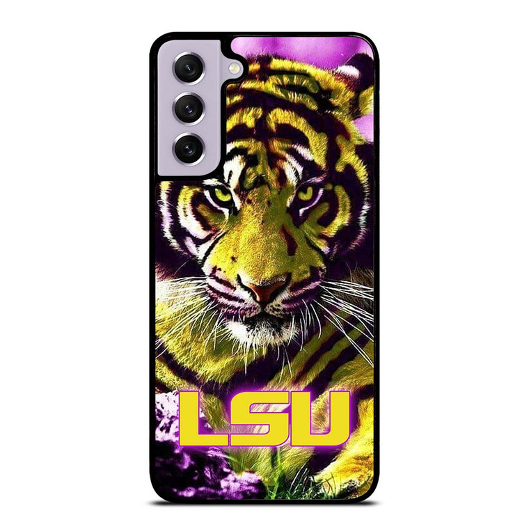 LSU TIGERS LOUISIANA STATE UNIVERSITY FOOTBALL LOGO Samsung Galaxy S21 FE Case Cover