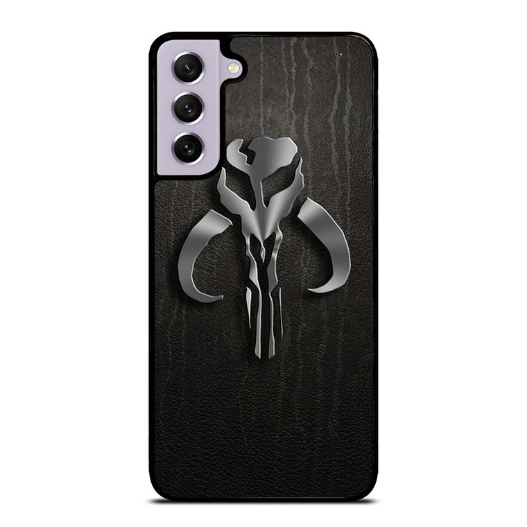 MANDALORIAN LEATHER LOGO Samsung Galaxy S21 FE Case Cover