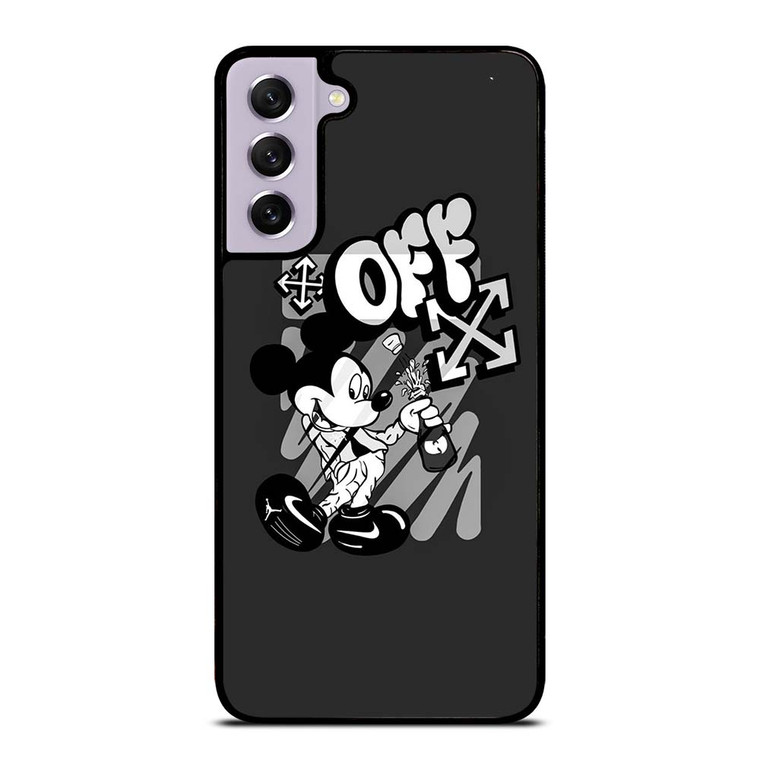 MICKEY MOUSE OFF WHITE LOGO Samsung Galaxy S21 FE Case Cover