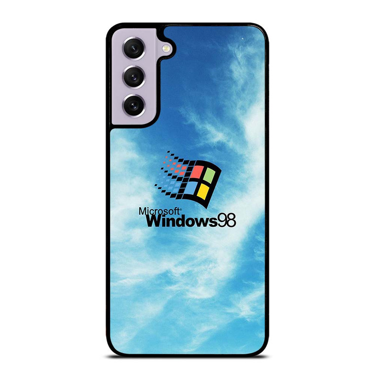 MICROSOFT WINDOWS 98 RETRO LOGO Samsung Galaxy S21 FE Case Cover