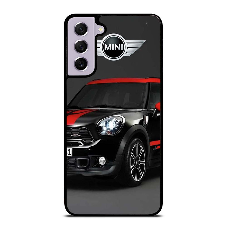 MINI COOPER CAR BLACK Samsung Galaxy S21 FE Case Cover