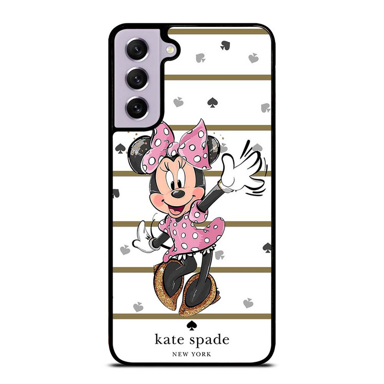 MINNIE MOUSE DISNEY KATE SPADE NEW YORK LOGO Samsung Galaxy S21 FE Case Cover